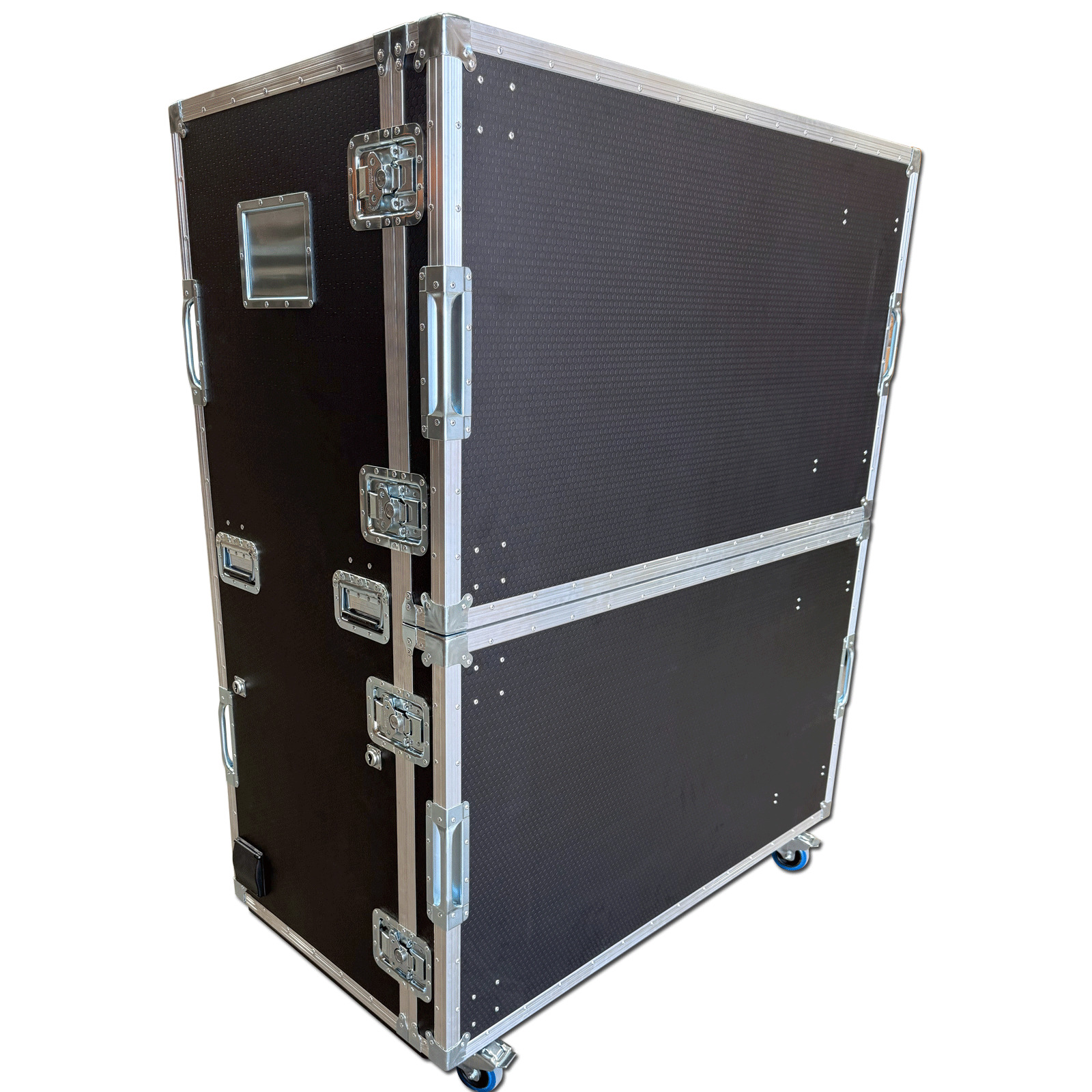 Hospitality Flight Case with Euro Containers and Double Fridge